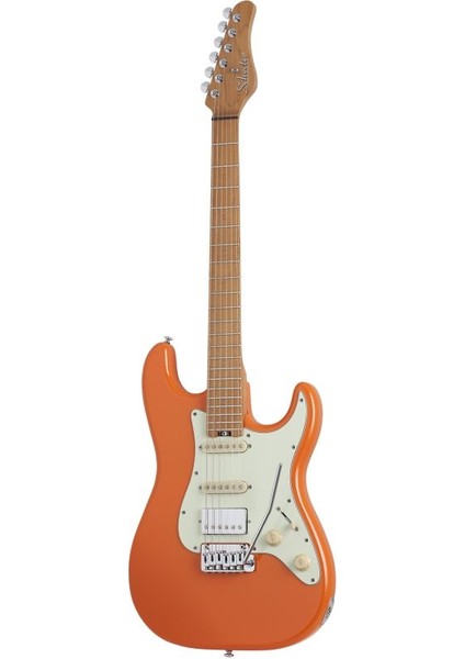 Nick Johnston Traditional H/S/S Elektro Gitar (Atomic Orange)