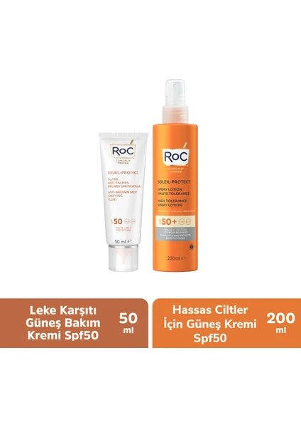 Soleıl Antı-Brown 50 ml + Hıgh Tolerance 200 ml