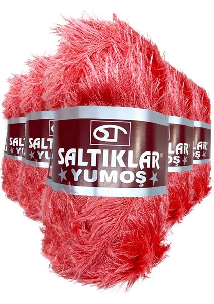 5 Adet Yumoş Sakallı El Örgü Ipi Yünü 17
