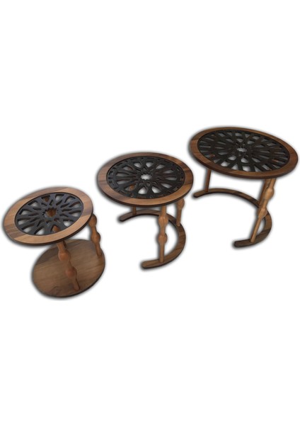 Zigon Cnc Osmanlı Motif Işleme Metal Transmisyon Ayak Kütük Desen Mdf Tabla El Yapımı