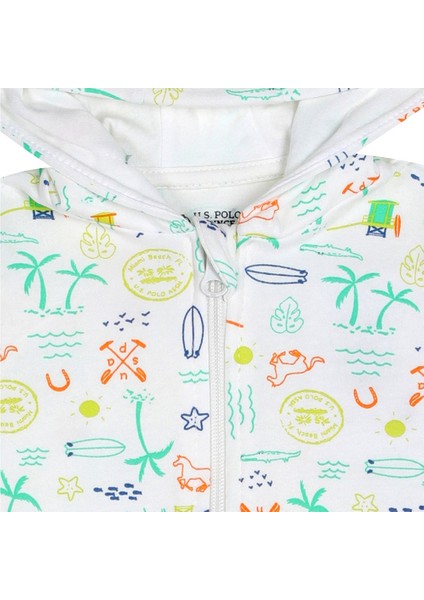 Lisanslı USB1028 Bebek Kapüşonlu Hırka Krem fiyatları