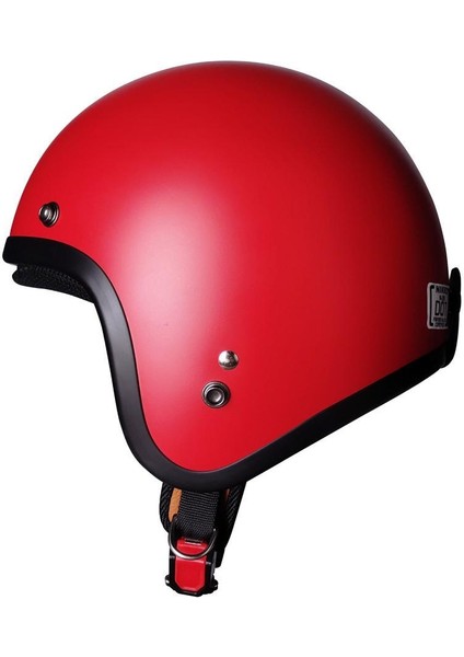 N-356 Mat Kırmızı Yarım Kask fiyatları
