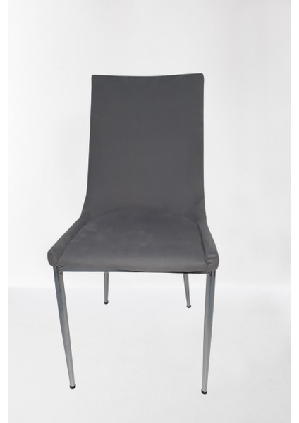 Sandalye ST SAMBA Metal Çelik Nikelaj GRİ renk 4 Adet Kaliteli kumaş El Yapım fırsatları