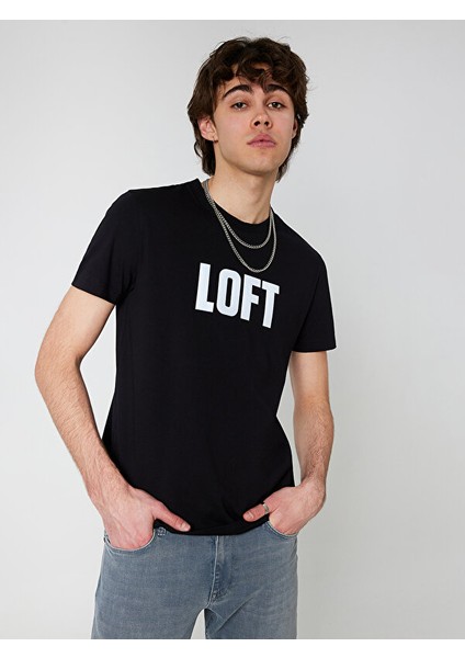 LF2031896 Loft Erkek T-Shirt White