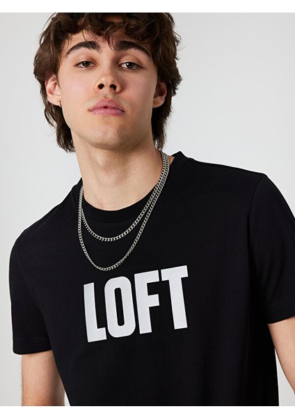 LF2031896 Loft Erkek T-Shirt White