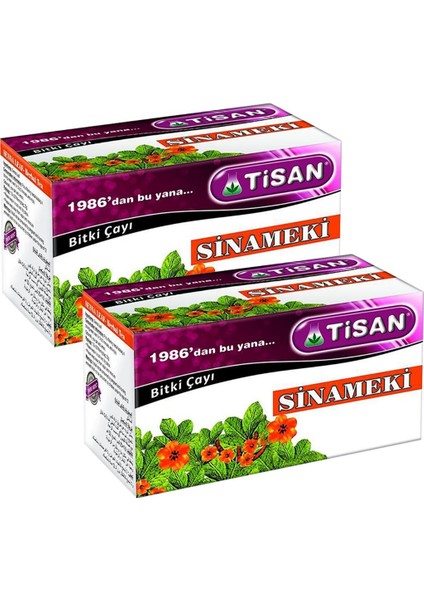 Sinameki Bitki Çayı 2 x 20 Süzen Poşet