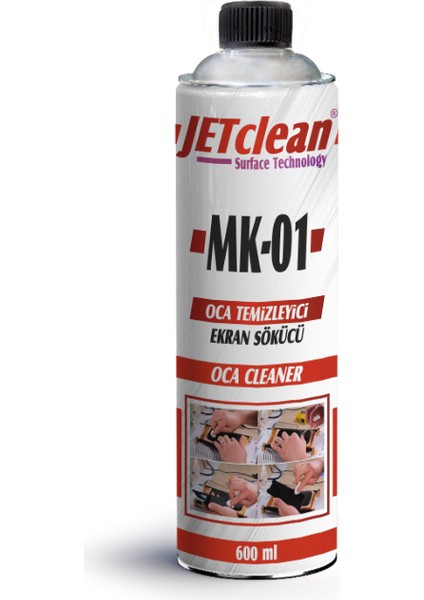 JetClean Mk-01 Temizleme ve Ekran Sökücü (Sıvı) 600ML