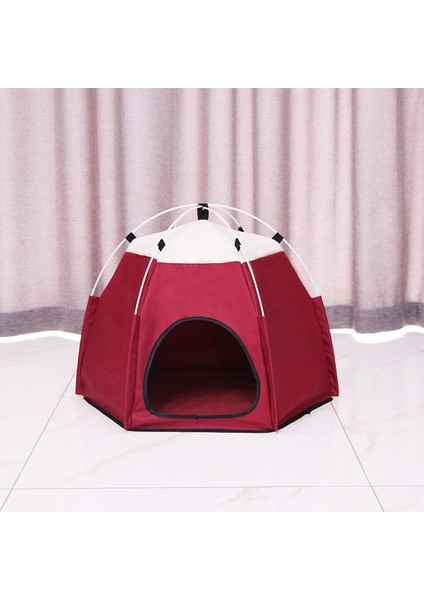 Hızlı Katlama Köpek Evcil Hayvan Malzemeleri Kedi Kulübesi Kulübesi (Yurt Dışından)