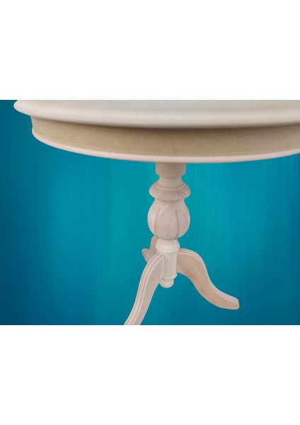 Fiskos Baba Ayak Model Parlak Ihlamur Ağacı Ayak Ham Mdf Tabla El Yapım