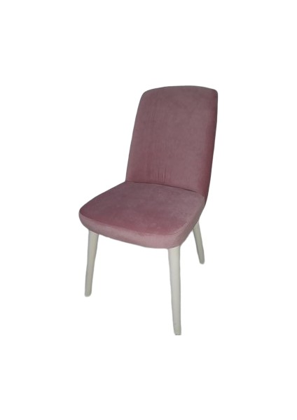 Sandalye ST GİYDİRME model Kayın RETRO Ayak Babyface kumaş Parlak beyaz papel 4ad