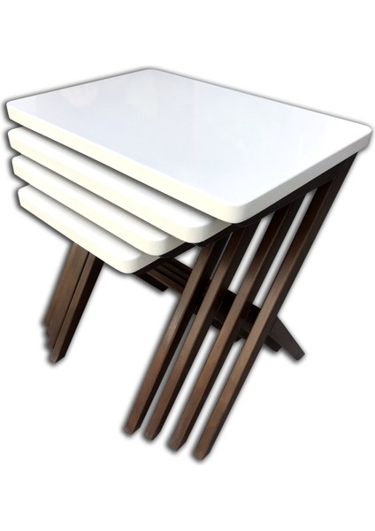 Zigon x Çapra Kayın Avangart Lükens Aslan Ayak Parlak Beyaz-Ceviz Lake Boya El Yapım modelleri