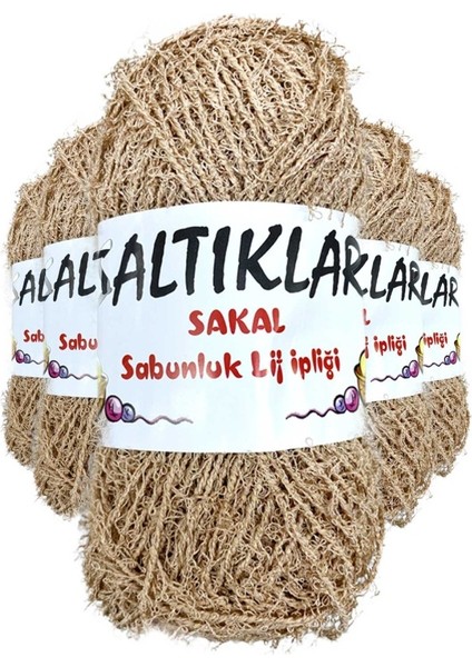 5 Adet Sakal Sabunluk Lif Ipliği 100