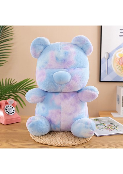 Renkli Ayı Peluş Oyuncak Kravat Boya Oyuncak Ayı Bebek (Yurt Dışından)