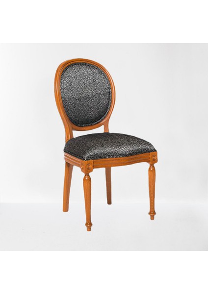 Sandalye ST MADALYON Model Kayın RETRO ayak Parlak ceviz Natüre Kumlu Örgü Kumaş indirimleri