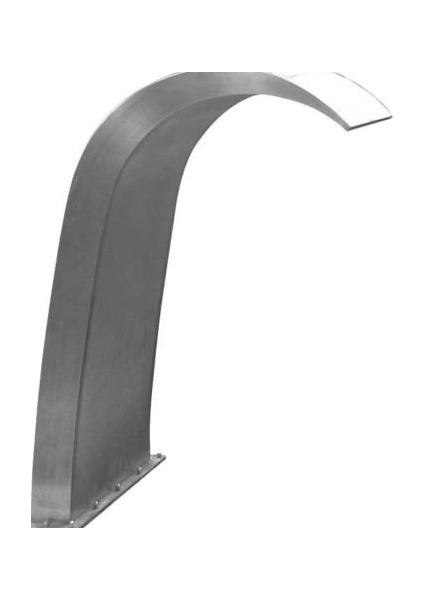 Havuz Şelale Kobra 400-1000 mm 316 Kalite 1,2 mm Paslanmaz Çelik El Yapım modelleri