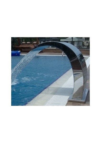 Havuz Şelale Kobra 500-600 mm 316 Kalite 1,2 mm Paslanmaz Çelik El Yapım modelleri