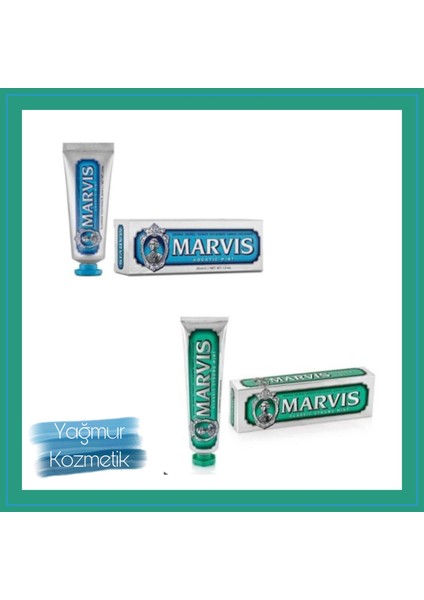 Aquatic Mint 85ML+MARVIS Classic Mint Diş Macunu 85ML
