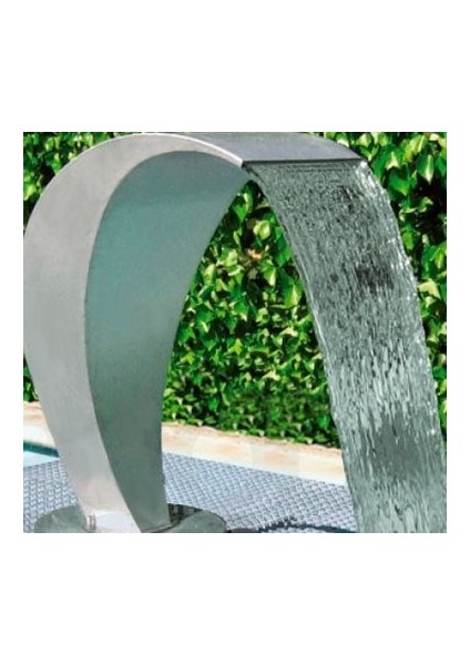 Havuz Şelale Kobra 900-600 mm 316 Kalite 1,2 mm Paslanmaz Çelik El Yapım modelleri