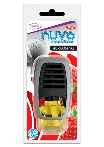 Nuvo Strawberry Çilek Esanslı Kalorifer Geçme Koku 8 Ml