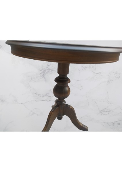 Fiskos Baba Ayak Model Parlak Ihlamur Ağacı Ayak Parlak Ceviz Mermer Mdf Tabla Kutuda Sevk El Yapım fırsatları