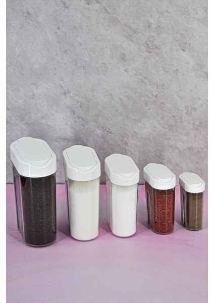 Plastik 5'li Dökme Saklama Kabı fiyatları