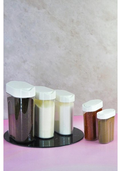 Plastik 5'li Dökme Saklama Kabı indirimleri