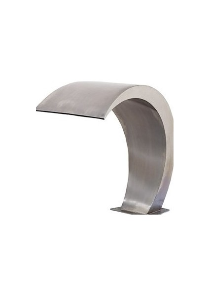 Havuz Şelale Kobra 500-600 mm 304 Kalite 1,2 mm Paslanmaz Çelik El Yapım indirimleri
