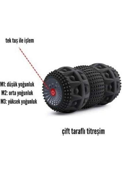 Çift Taraflı Titreşimli Dönen Başlıklı Masaj Aleti indirimleri