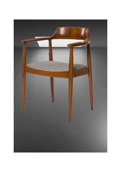 Sandalye 14220 ST Zus586-138 TAM EĞİK KOLÇAK Kayın14220 RETRO Ayk Ceviz KETEN kmş fırsatları