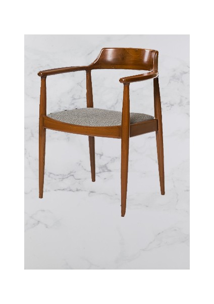 Sandalye 14220 ST Zus586-138 TAM EĞİK KOLÇAK Kayın14220 RETRO Ayk Ceviz KETEN kmş indirimleri