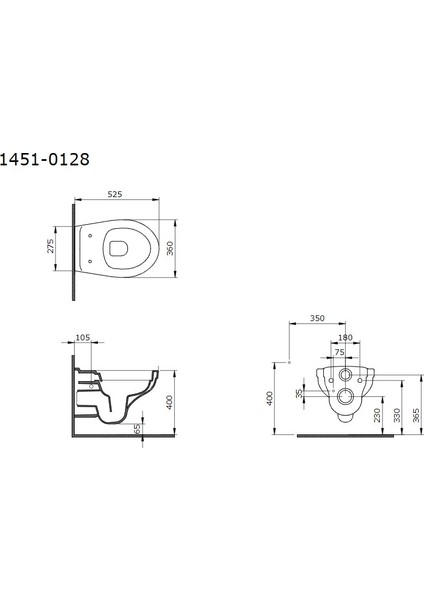 Bocchi Taormina Pro Rimless Asma Klozet Set 1451-001-0128 fiyatları