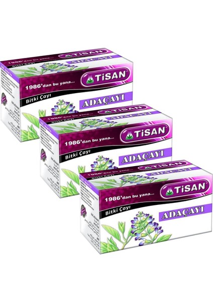 Adaçayı Bitki Çayı 3 x 20 Süzen Poşet