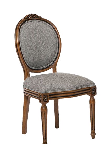 Sandalye ST MADALYON Kayın RETRO ayak Parlak ceviz Natüre Kuml Örgü Kumaş El yapı modelleri