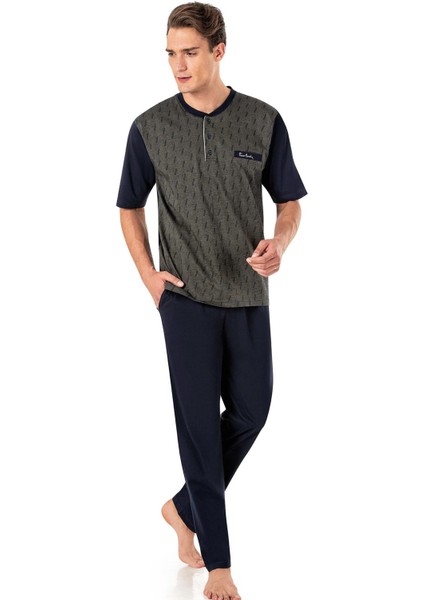 Erkek 3'lü Pijama Takımı 6019