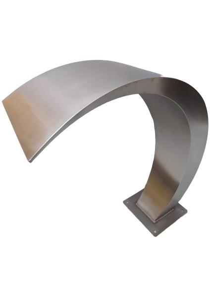 Havuz Şelale Kobra 800-400 mm 304 Kalite 1,2 mm Paslanmaz Çelik El Yapım fırsatları