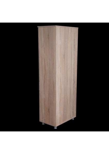 Çok Amaçlı Dolap 180 cm Hard Parlak Somone Suntalem 4raf 1çekmece Kutuda Sevk El Yapım