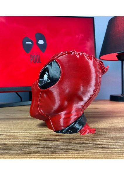 Deadpool Büst Figür 15 cm - Komik Kahraman, Premium Figür