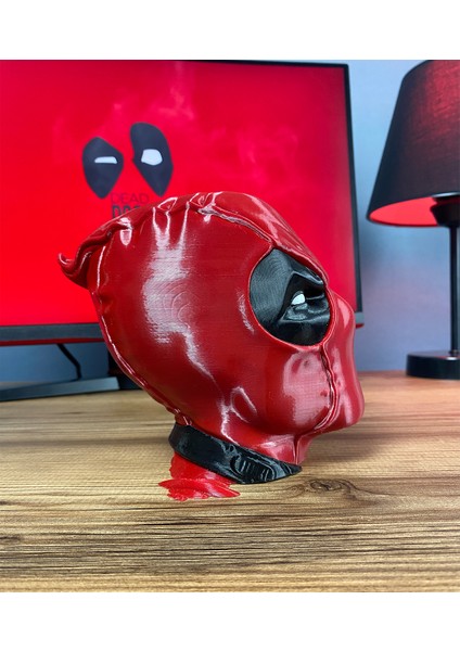 Deadpool Büst Figür 15 cm - Komik Kahraman, Premium Figür