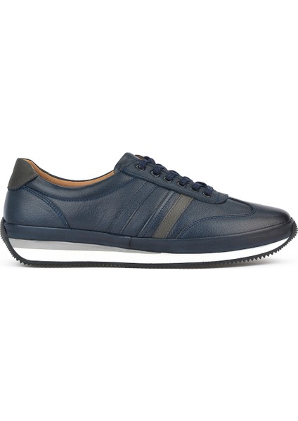 Erkek Deri Sneaker 1311002 060 Lacivert