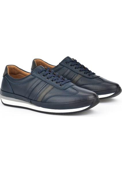 Erkek Deri Sneaker 1311002 060 Lacivert fiyatları