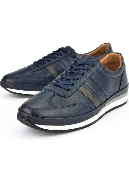 Erkek Deri Sneaker 1311002 060 Lacivert indirimleri