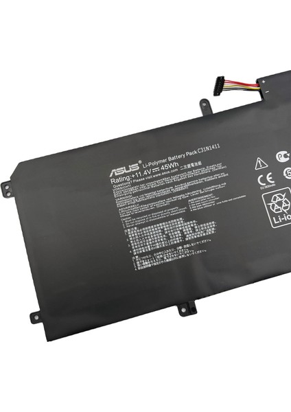 Asus Zenbook U305CA6Y54 Batarya Pil
