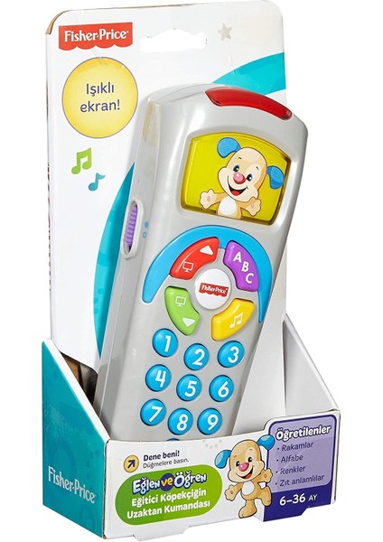 Fisher Price Eğitici Köpekçiğin Uzaktan Kumandası (Türkçe) fırsatları