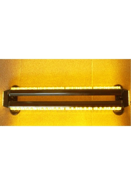 Çakar Lamba Çift Taraflı 54 LED Sarı-Sarı / LAPA527
