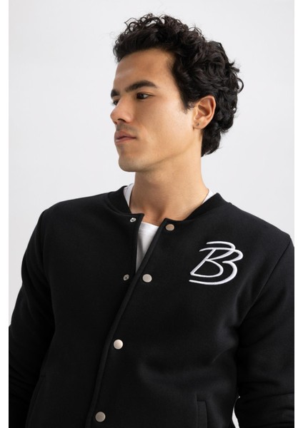 Regular Fit Kolej Yaka Bomber Hırka Z9633AZ22AU