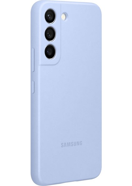 Galaxy S22 Plus Silikon Kılıf Mavi