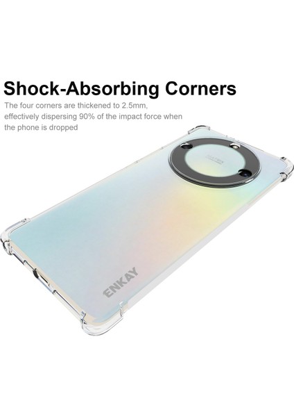 Enkay Şapka Onur Prensi X40 5g / X9A 5g / Magic5 Lite 5g Damla Geçirmez Açık Telefon Kasası Kayma Önleme Karşıtı Kesme Kalınlaşmış Köşeler Tpu Kapağı (Yurt Dışından)