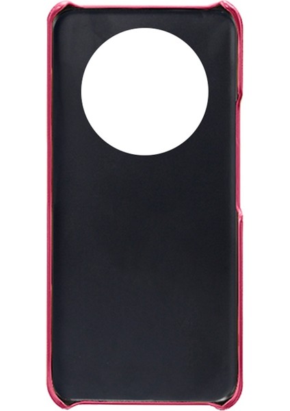 Onur Için X40 5g / X9A 5g / Magic5 Lite 5g Pu Deri Kaplamalı Sert Pc Hybrid Telefon Kılıfı Şok Geçirmez Anti-Çizgiye Dönem Çift Kart Yuvaları Kapak (Yurt Dışından)