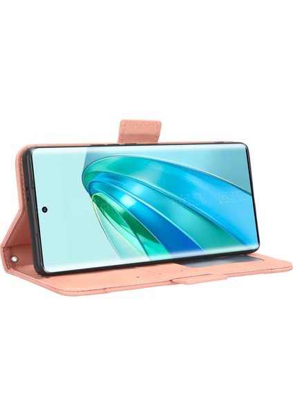 Onur Için X9A 5g / X40 5g / Magic5 Lite 5g Deri Telefon Kılıf Stand Cüzdan Çoklu Kart Tutucu Telefon Kapağı (Yurt Dışından)