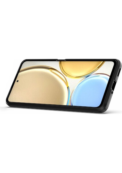 Çok Fonksiyonlu Yüzük Kickstand Anti-Cratch Sert Pc Yumuşak Tpu Şok Emici Telefon Kasası Onur X30 / X9 5g / Magic 4 Lite 5g (Yurt Dışından)